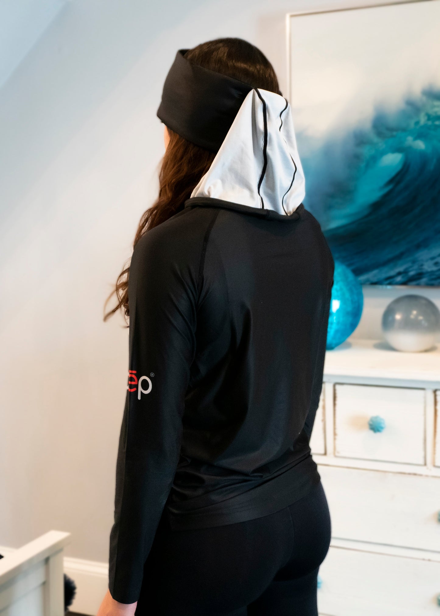 Women's Lightweight Long Sleeve Sleep Hoodie