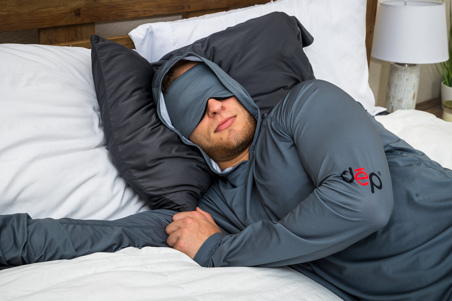 Men's Lightweight Long Sleeve Sleep Hoodie