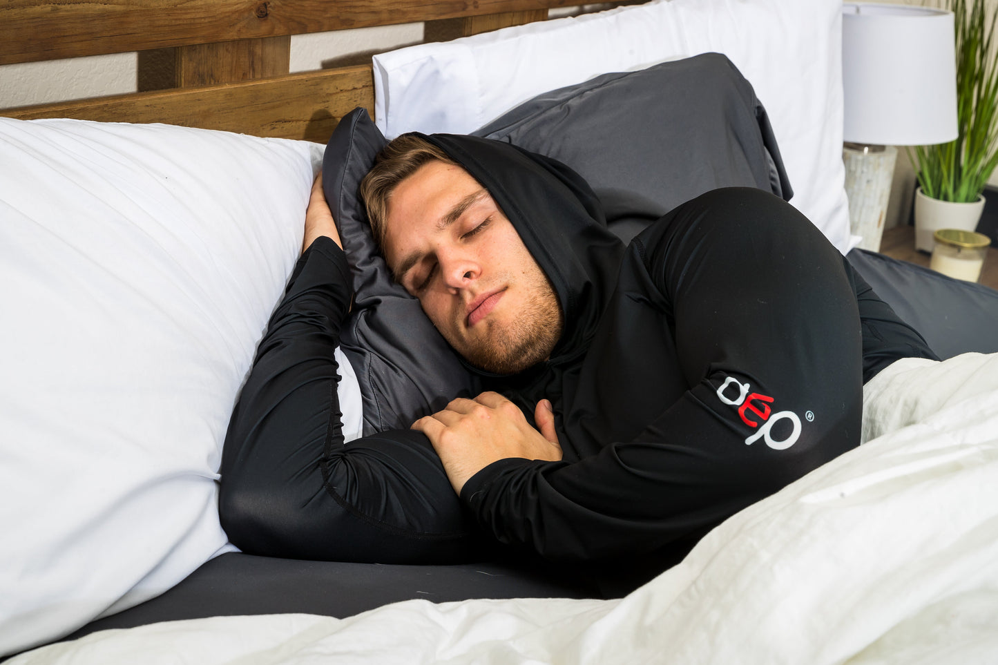 Men's Lightweight Long Sleeve Sleep Hoodie