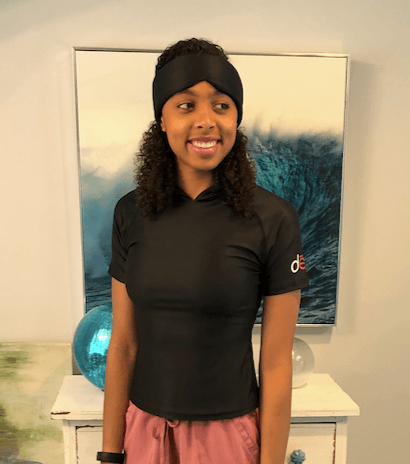 Women's Lightweight Short Sleeve Sleep Hoodie