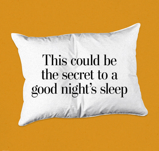 This secret to sleeping success comes from within.