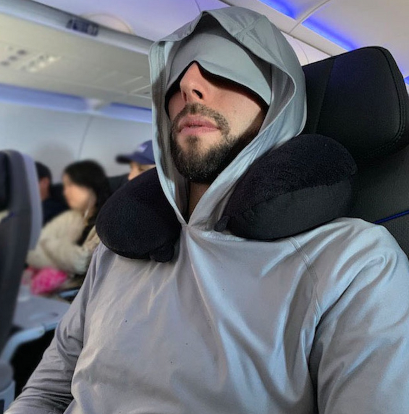 BEDTIME AT 30,000 FT.