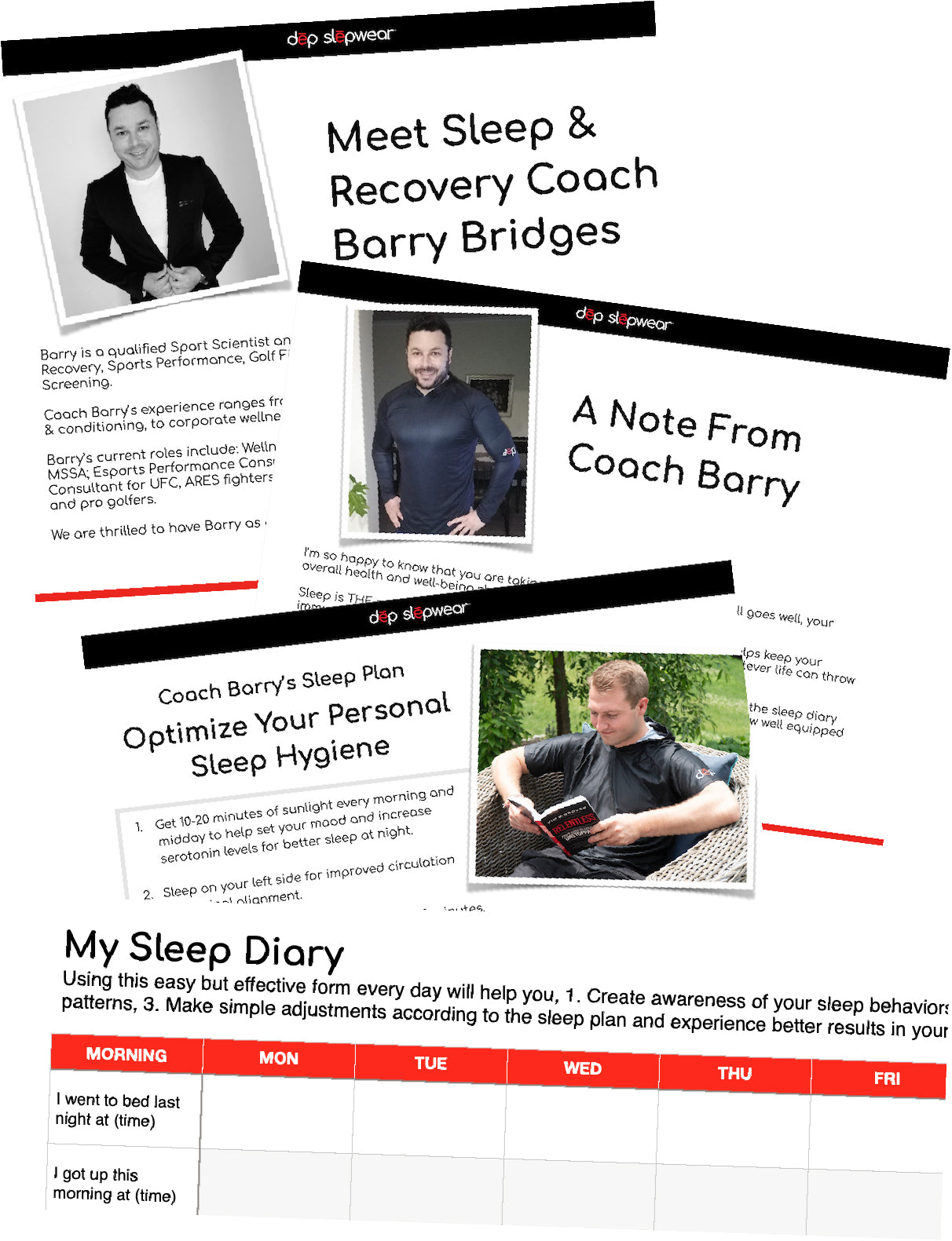 [Limited Time] Coach Barry's Sleep Plan PDF