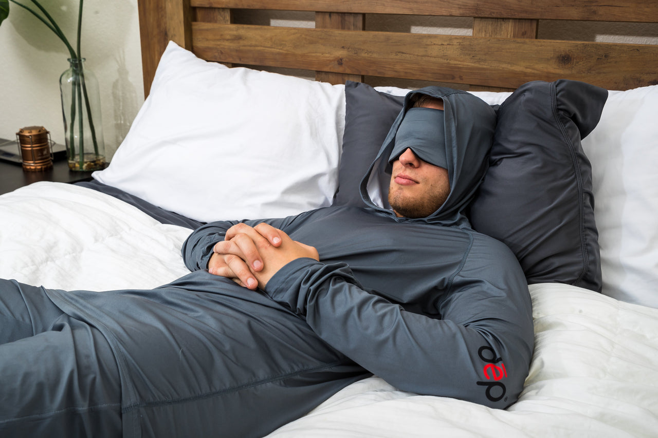 Men's Lightweight Long Sleeve Sleep Hoodie – Dēp Slēpwear
