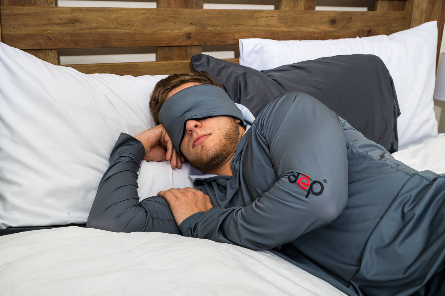 Men's Lightweight Long Sleeve Sleep Hoodie